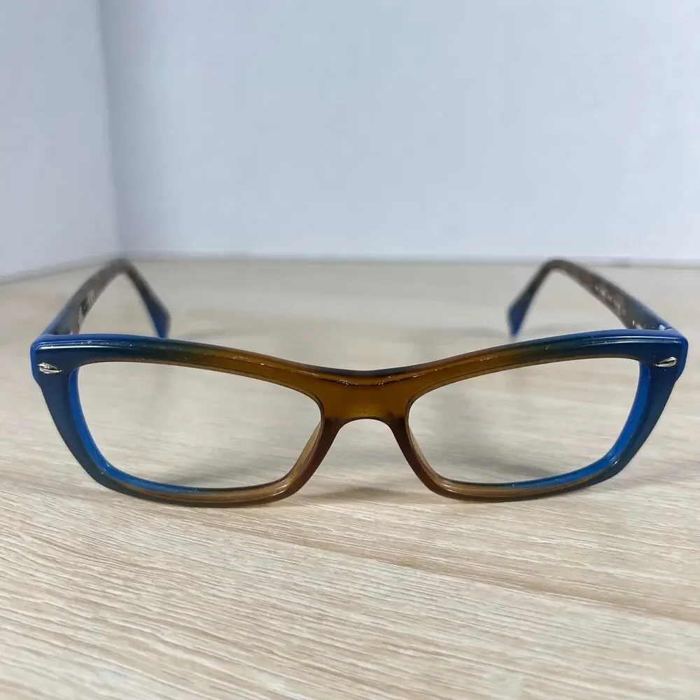 Ray-Ban RB5255 5488 Eyeglasses 51-16-135 Blue Fade Full Rim Frame Only 51-16-135